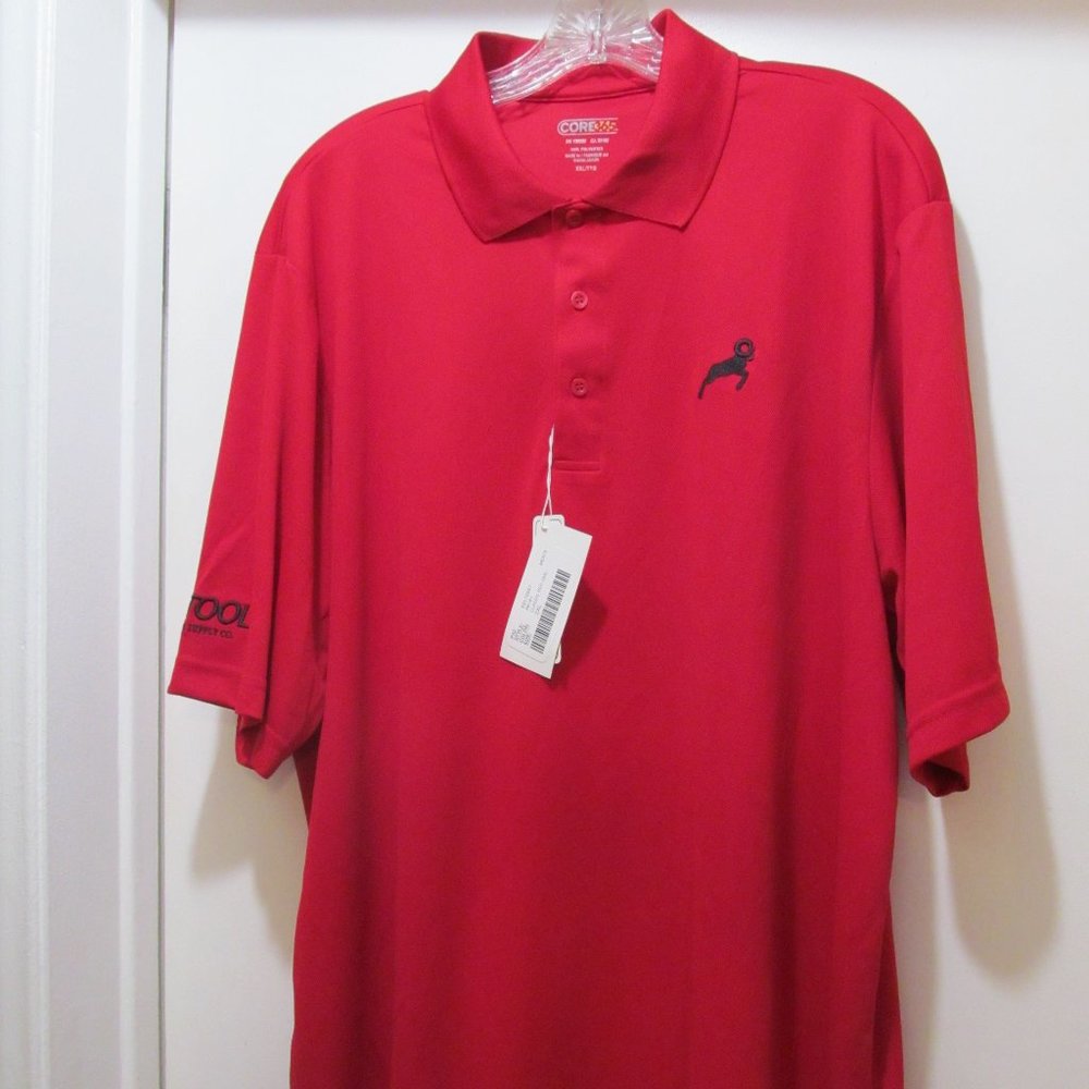 Core 365 Men's Red Polo Shirt / Ram Tool Construction Supply